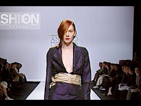 ANTONIO D' ERRICO Fall 2000/2001 Milan - Fashion Channel