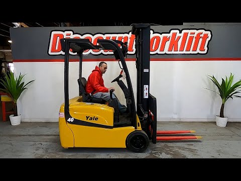 YALE ERP040VT 4,000lb Electric #800N - Forklift for Sale