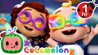 Color Kaleidescope Song | Lellobee by CoComelon | Sing Along | Nursery Rhymes and Songs for Kids