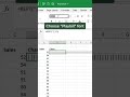 How to create Rept Charts in Excel #shorts