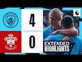 Extended Highlights | Man City 4-0 Southampton | Cancelo, Foden, Mahrez & Haaland all on scoresheet