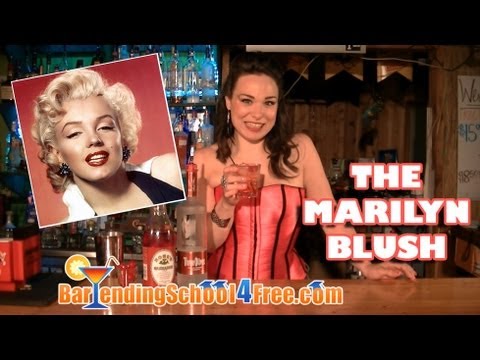 How to Make the Marilyn Blush Drink (featuring Marilyn Monroe Strawberry Vodka)