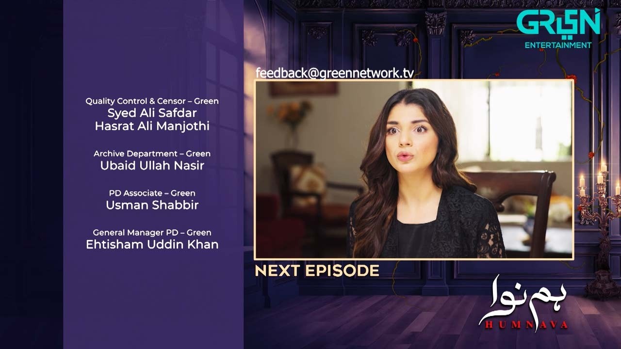 Humnava Episode 120 ( Teaser ) 30th April 2026 | Sumaiya Bukhsh - Hunain Shahid - Mahnoor Pervaiz