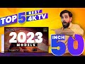 Top 5 Best 50 Inch 4K Smart TV 2023 models also | Google TV & more | Hindi