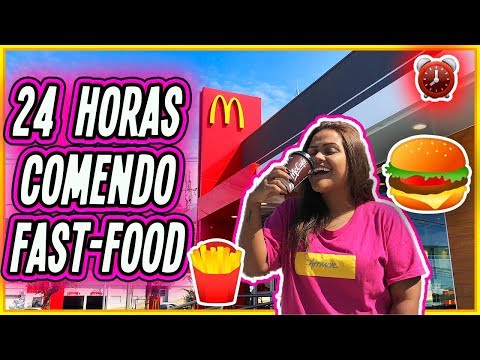 24 HOURS EATING ONLY FAST FOOD!!! (CHALLENGE)