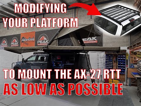 Ford Ranger + Bush Company AX27 and 270 XT MAX Awning - Low Mounting