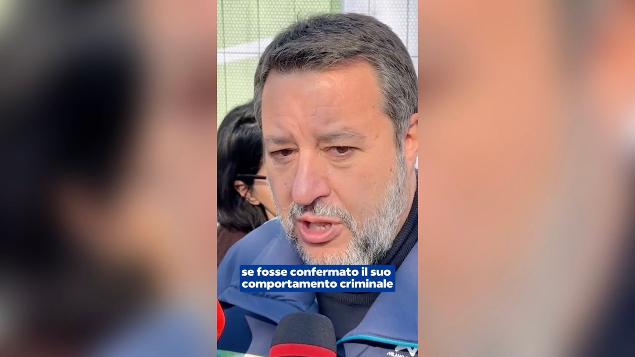 ROGOREDO, SALVINI: “SE CONFERMATO È UN OLTRAGGIO A CHI SERVE LO STATO"