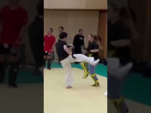 武道系の人？異種格闘技スパーリング