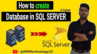 How to create database in MS SQL SERVER in Hindi |  #sql