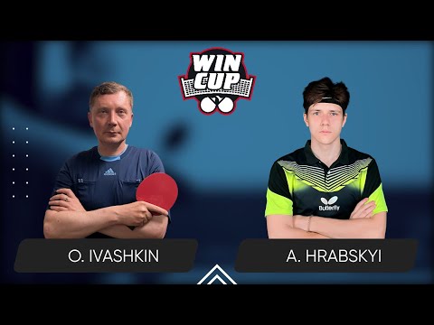 21:30 Oleksandr Ivashkin - Andrii Hrabskyi West 5 WIN CUP 07.07.2024 | Table Tennis WINCUP