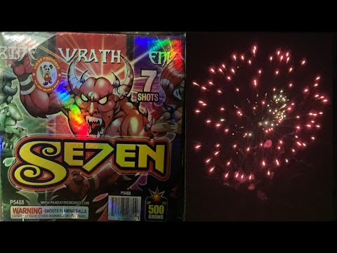 SE7EN by Winda fireworks. Demo.