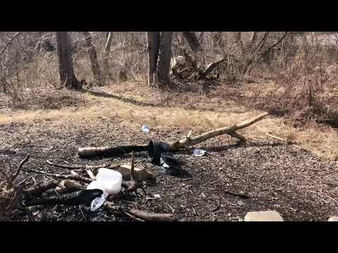Clay Hills Butler Pa. Homeless encampment