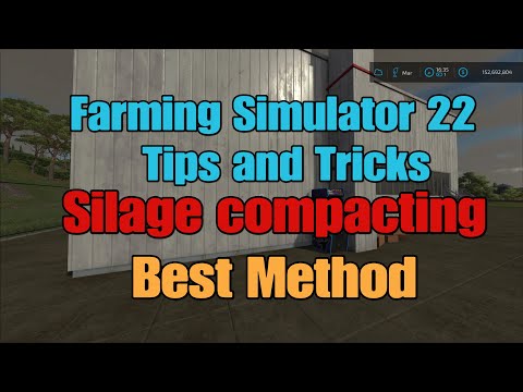 FS22 Silage Compacting   Best Method Test