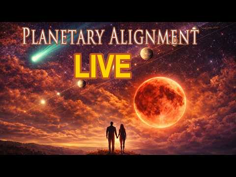 LIVE: Rare Planetary Alignment Tonight | Look Up After Sunset