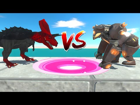 Kaiju Evolution Arena: Carnivore Dinosaurs vs Mutant Primates - Animal Revolt Battle Simulator