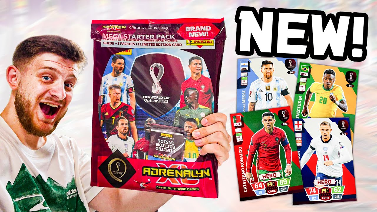 *TOP MASTER*!! | Panini Adrenalyn XL World Cup 2022 | STARTER PACK!! (New Collection!)