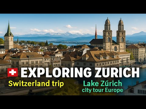 🇨🇭✨ Exploring Zürich – A Swiss City of Dreams! 🏞️🚋🌸