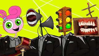 Download lagu Mommy Long Legs & Siren Head & Traffic Light Head & Megahorn - Coffin Dance Meme Cover mp3