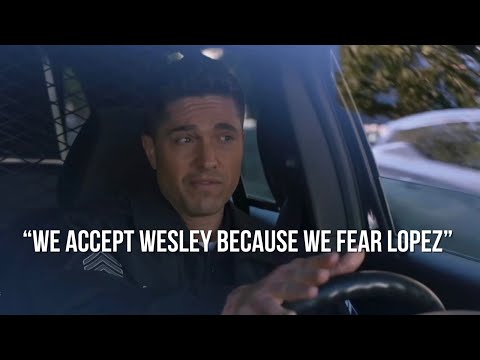 THE ROOKIE — Angela Lopez scaring everyone