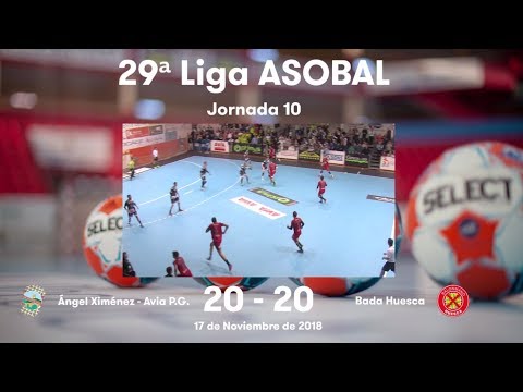LIGA ASOBAL J10: Ángel Ximénez - Avia P.G. - Bada Huesca 20-20