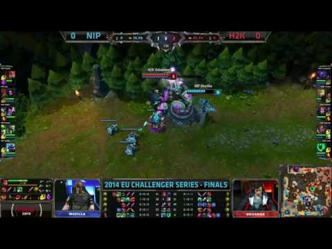 ♠ SEASON 4 ♠ || Ninjas in Pyjamas vs H2k Gaming Game 1 Grand Finals EU Challenger Summer 2014
