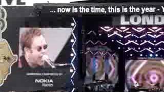 Elton John-children of the revolution-LIVE 8 London