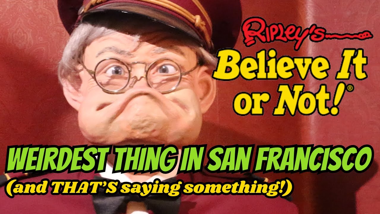 Ripleys Believe It Or Not Museum in San Francisco & Chocolate Covered BACON!