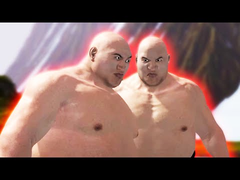 二人の大人がお互いにパンチング！ (Two Grown Men PAUNCHING Each Other!)