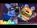 Big Bad Wolf Catches The Burger Yummy Food Animation For Kids More Best Kids Cartoon BabyBus