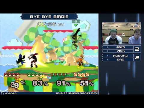 Bye Bye Birdie - Axis & Visk vs Bean & winmil - Winners Finals - Melee Doubles