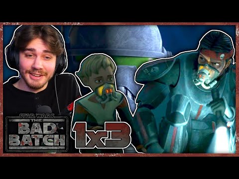 Star Wars: The Bad Batch 1x3 REACTION!! | Season 1 Episode 3: "Replacements"