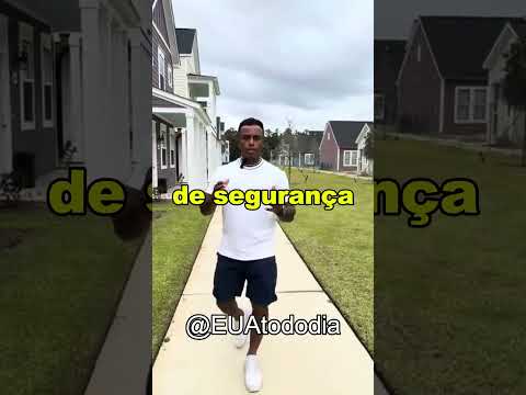 ESSE BRASILEIRO CERCOU A CASA DELE NOS EUA! #shorts #curiosidades