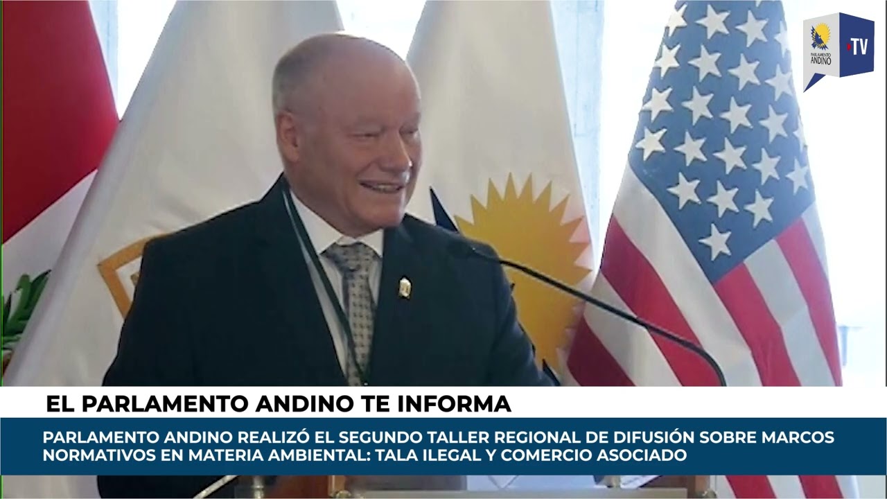 Parlamento Andino impulsa acción regional contra tala ilegal en taller en Lima