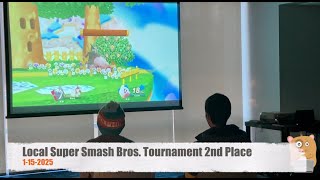 Local Super Smash Bros. Tournament 2nd Place