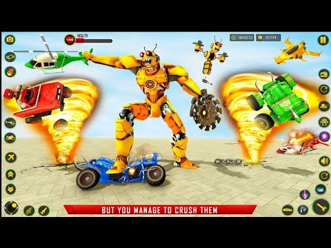 Robot transform  the Monster truck,Rocket, Elephant, car 2024 Android gameplay