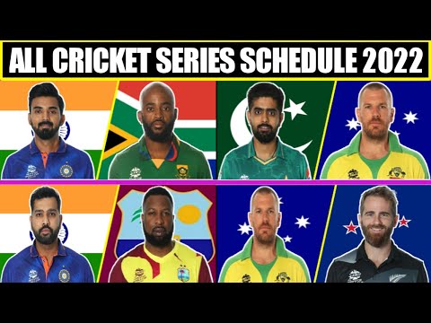 All Upcoming Cricket Series in 2022 | All Upcoming International Cricket Schedule 2022 | IND, PAK, |