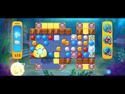 Fishdom level 10251 no boosters フィッシュダム ノーマル