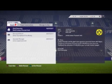 Knox Gaming Plays Fifa 18 PS4 Borussia Dortmund Career mode Part 2