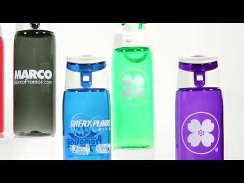 Flip Top Sports Bottle 24 oz
