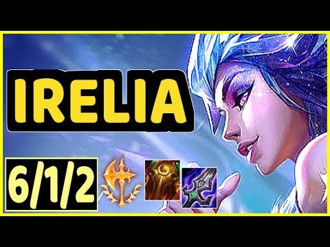 BIOPANTHER (IRELIA) - 6/1/2 KDA GAMEPLAY - OC Ranked DIAMOND