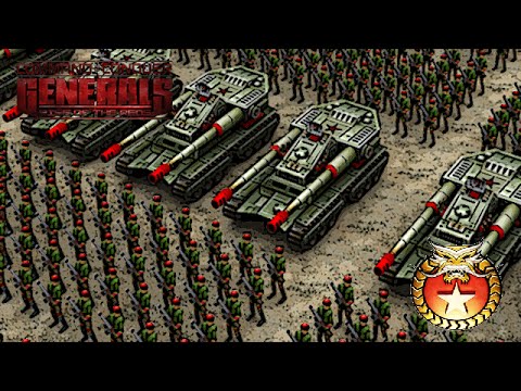 RISE OF THE REDS 1.86 - Skirmish with China [C&C Generals Zero Hour]