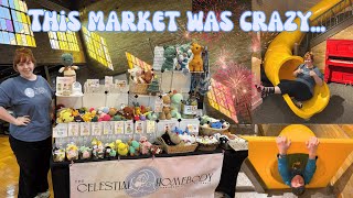 I Sold Plushies at a WILD Art Market... My Biggest Crochet Income EVER