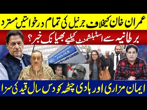 UK Shocker for Pakistan Establishment | Generals’ Petitions Against Imran Khan Completely Rejected!