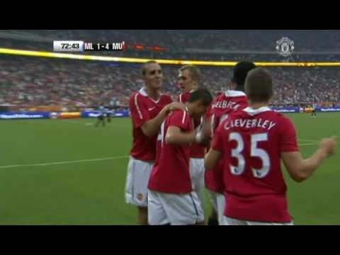 MLS All Stars 2 - 5 Manchester United Cleverley Great Goal HD