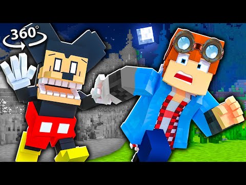 Mickey Mouse.AVI is AFTER YOU in Minecraft VR!