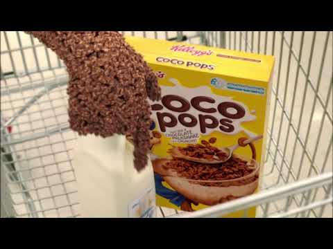 Kellogg's Coco Pops at the supermarket TV Commercial 2017