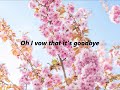 The Sundays - Goodbye (Lyrics)