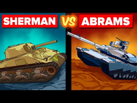 World War 2 Tank vs Modern Abrams Tank - Who Wins?