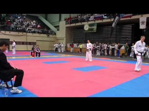 ITF 2011 NZ - USA Senior Male Patterns 3rd Dan.MP4
