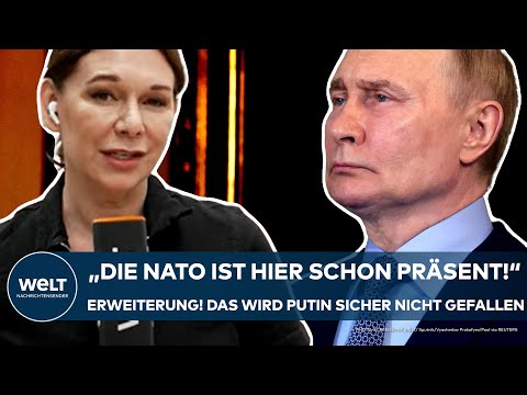 UKRAINE-KRIEG: "Die NATO ist hier schon präsent!" Erweiterung! Das wird Putin sicher nicht gefallen!